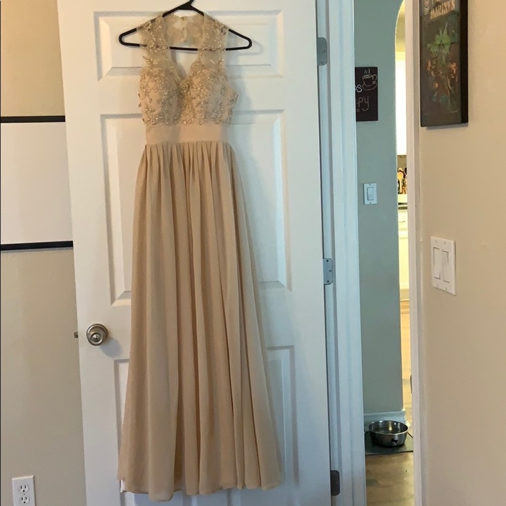 Floor length formal gown